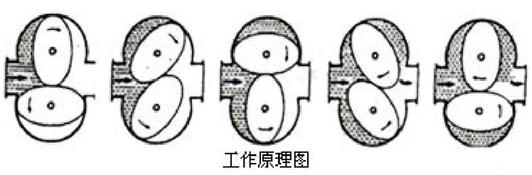 液體容積式流量計工作原理圖